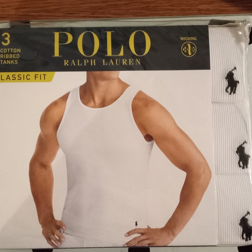 Polo by Ralph Lauren 3pk. tank tops